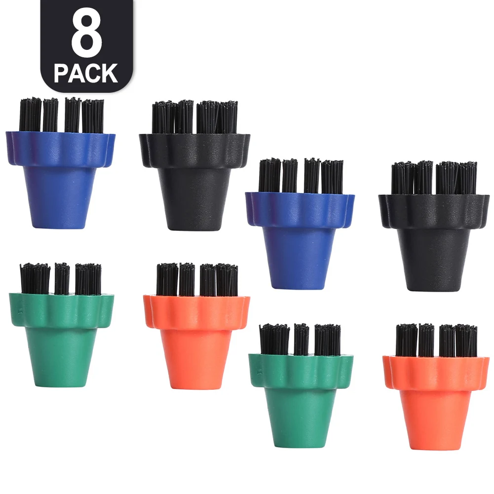 8/4 قطعة فرشاة شعيرات نايلون ملونة تعقيم فعال للأسطح المختلفة لـ VAPORETTO للمكنسة الكهربائية Unico #2