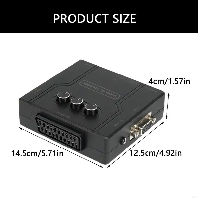 RGBS SCART VGA TO YPBPR CONVERTISSEMENT CONVERT