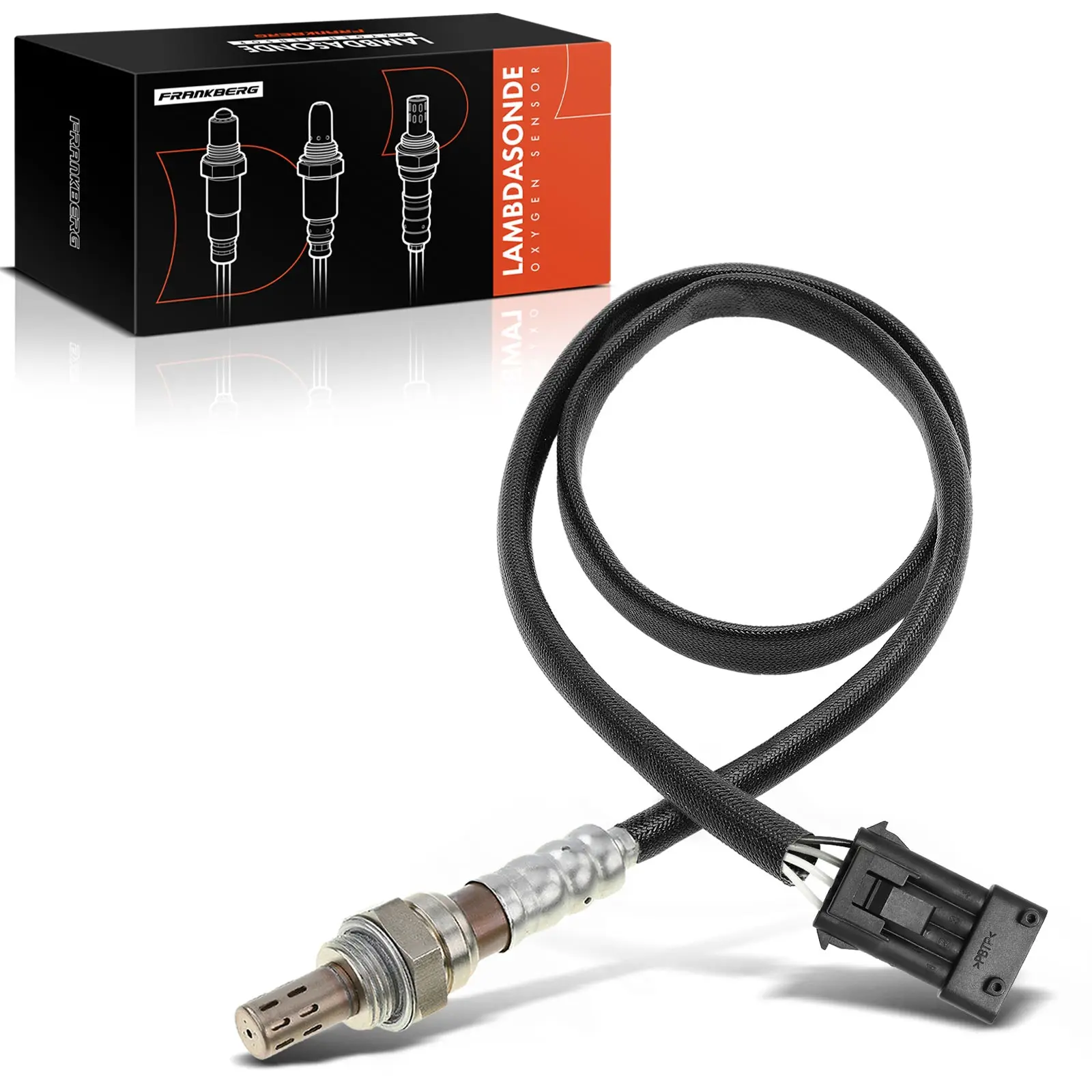 Frankberg 1x Lambdasonde Katalysator Diagnostische sonde voor Volvo C70 I Cabriolet 873 872 S70 874 V70 I 875 876 V95760006