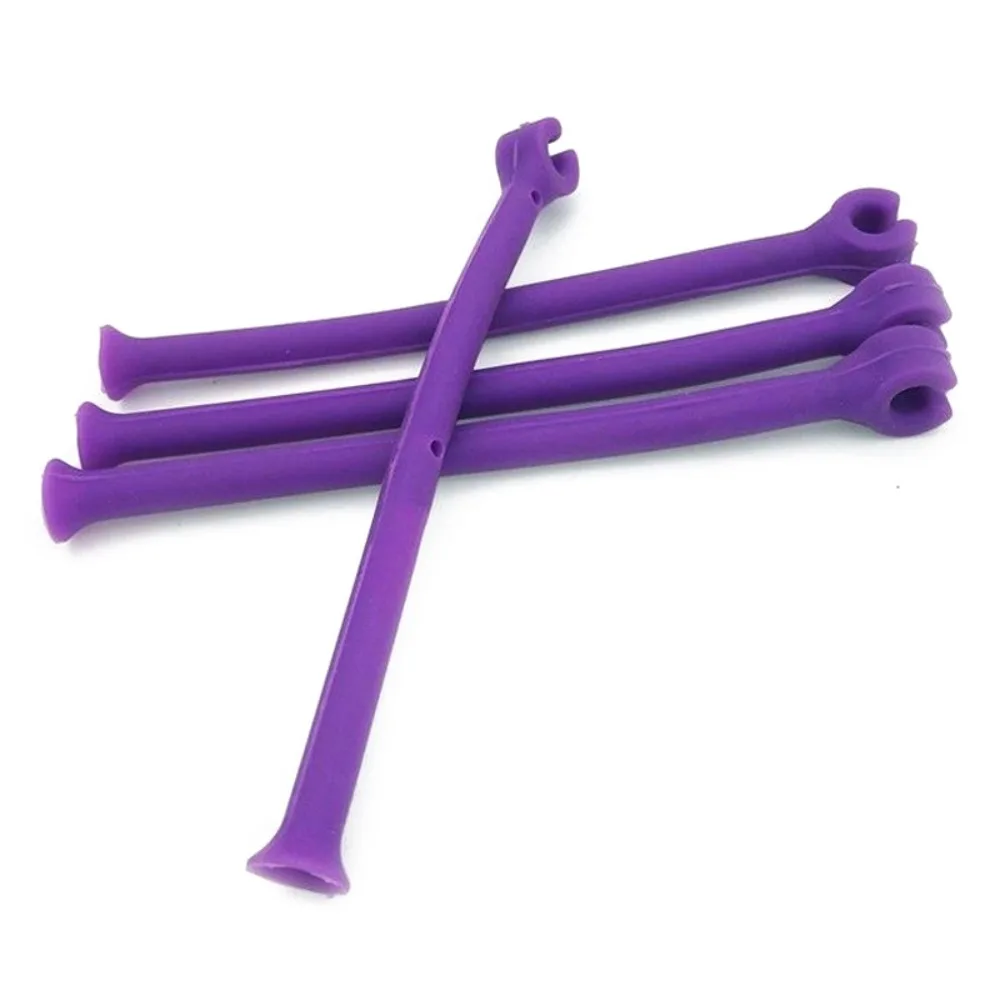 Purple Silicone Flexible Bar Kitchen Tools Fixed Adjustable Dishwasher Holder Wine Fixed Rack Wine Glass Holder Stemware Saver