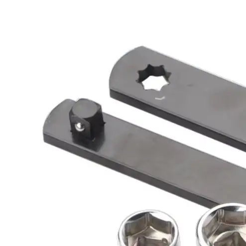 

1 Set Car Idler Wheel Adjustment Wrench Alloy Chrome Vanadium Steel 584mm Heavy-duty Wrenches Sockets Extension Rod Accessory