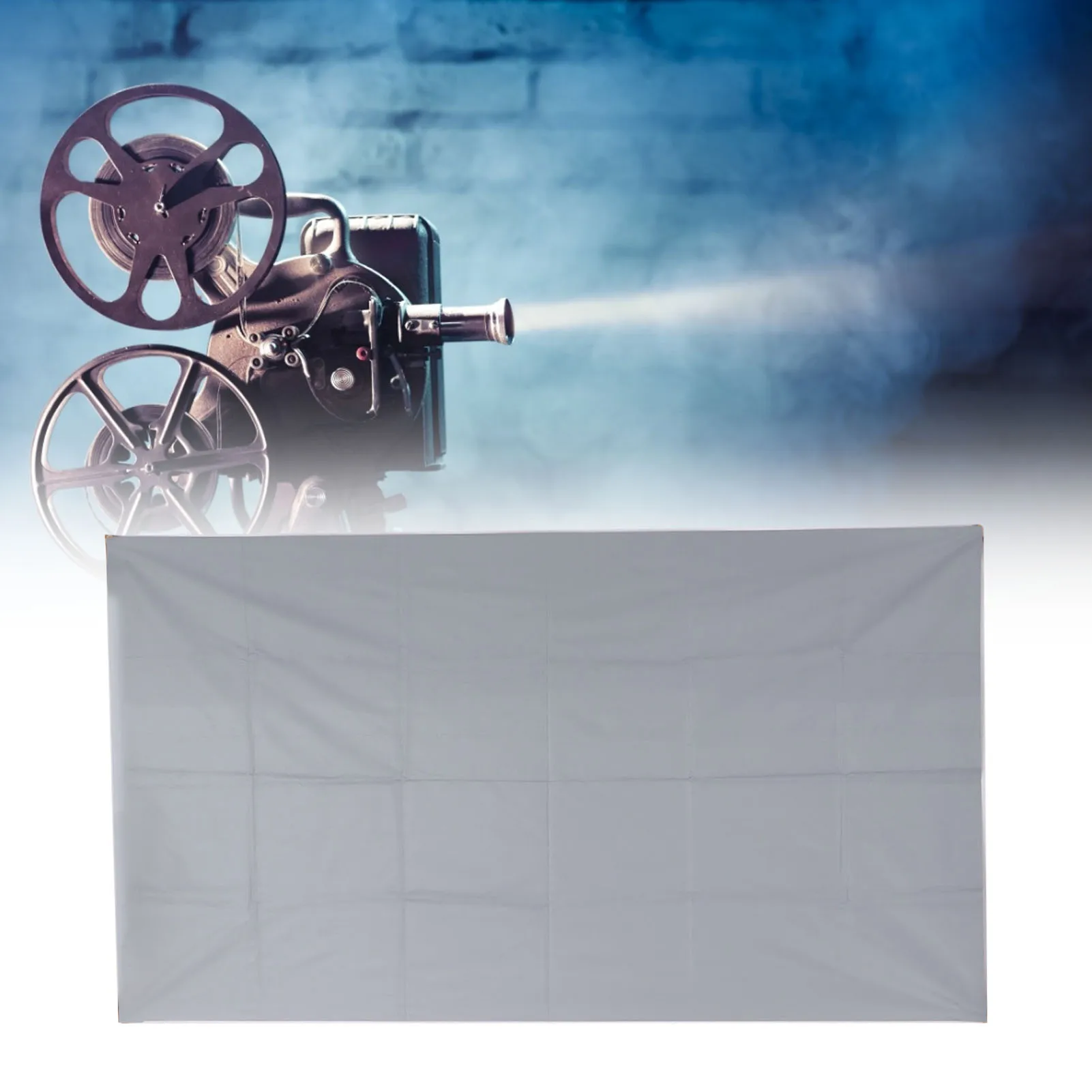 Projector Screen Projector Screen High Definition 4K AntiLight Foldable Portable Movies Screen for Home Party  Classroom