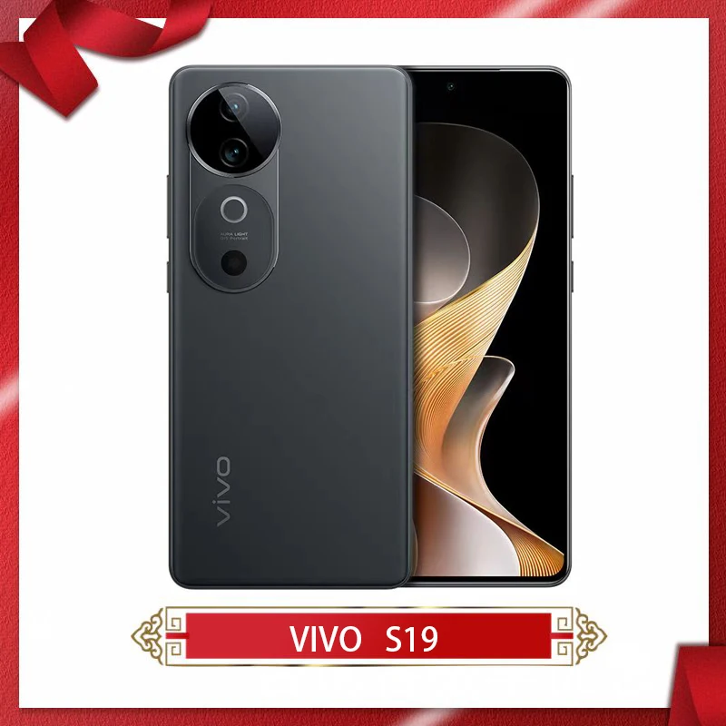 Original New Official VIVO S19 5G Cell Phone Snapdragon7 Gen3 6.78inch AMOLED 6000Mah 80W Flash Charge NFC OTA 50MP Camera