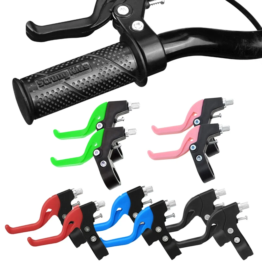 1Pair Bicycle Brake Handle Mountain Bike Cycling Brake Levers Bicycle Children Brake Handlebar Kids Bikes Accessories 2.2cm Part