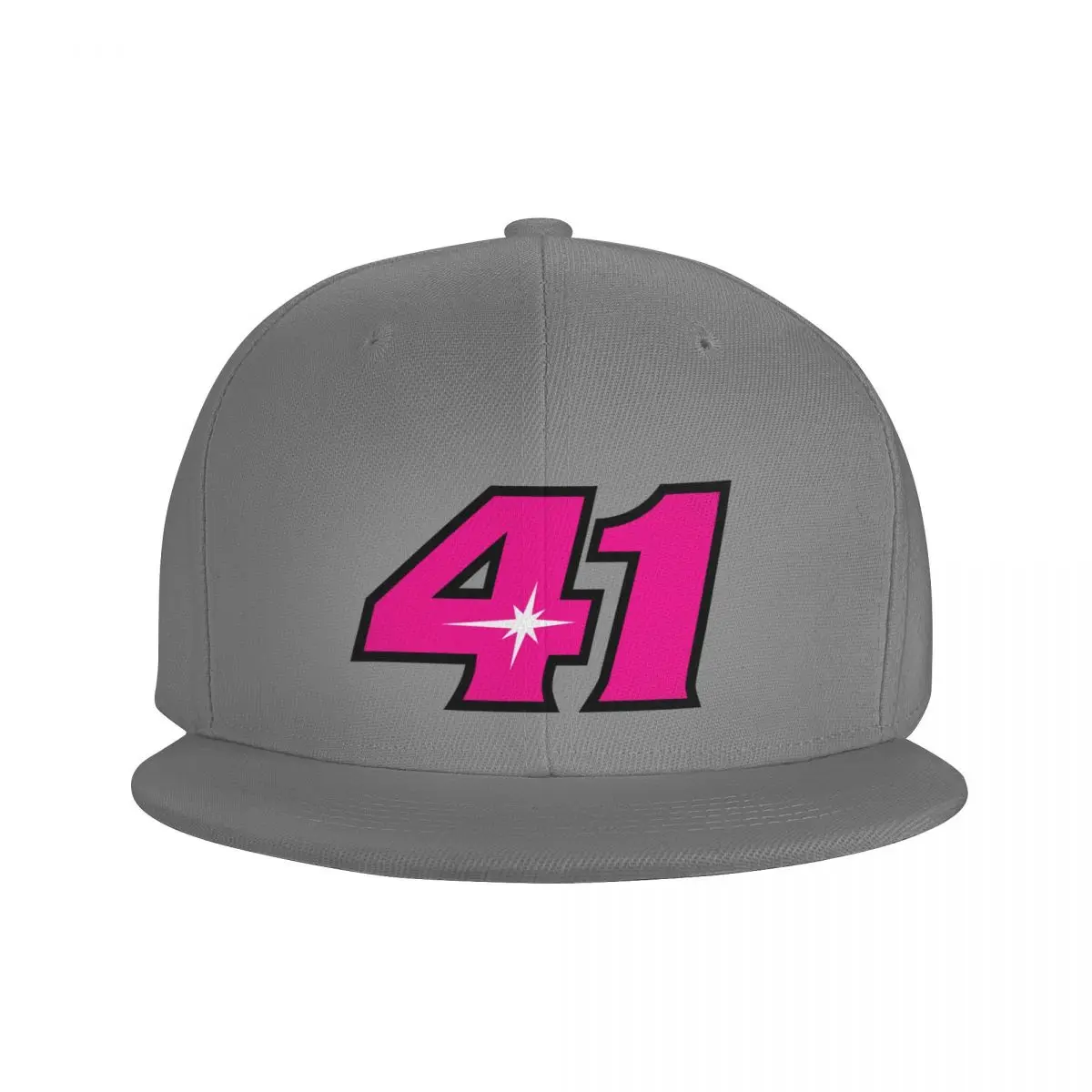 

Aleix Espargaro Number 41 Pink Hip Hop Hat Snap Back Hat Dropshipping Golf Woman Cap Men'S