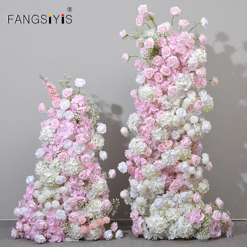 

Роскошный розовый и белый свадебный фон, Арка КТ, доска, Декор, Цветочная композиция, пол, фотография, реквизит для окна, витрины