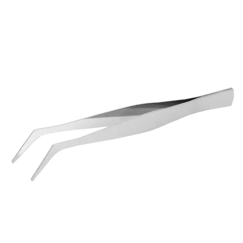 

Набор прецизионных пинцетов ABAH, 20 шт., из нержавеющей стали, утолщенные, для электроники, для бровей, с противоскользящим покрытием, для макияжа и ремонта, многофункциональные инструменты