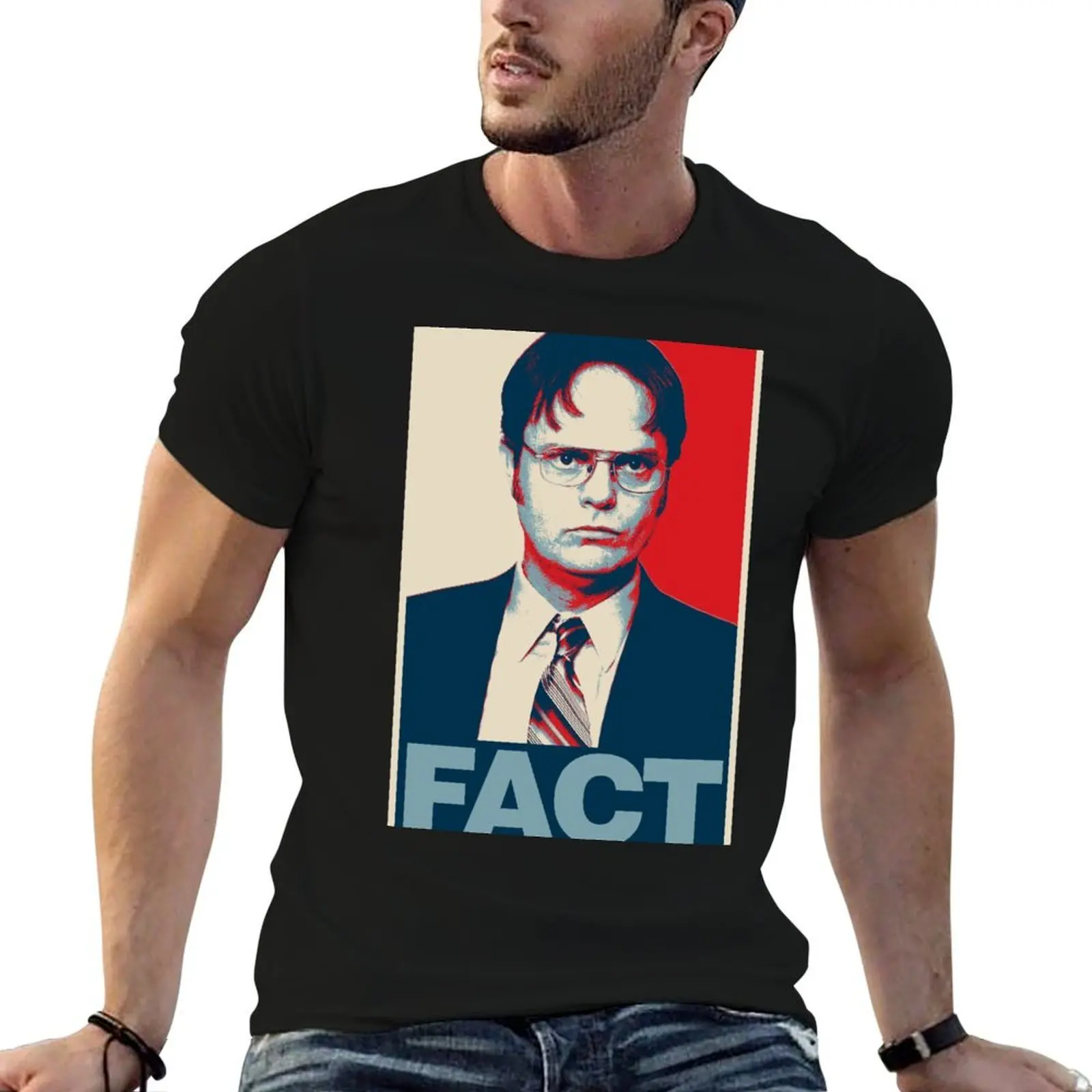 FACT T-Shirt croswit shirt man aesthetic clothes men clothes