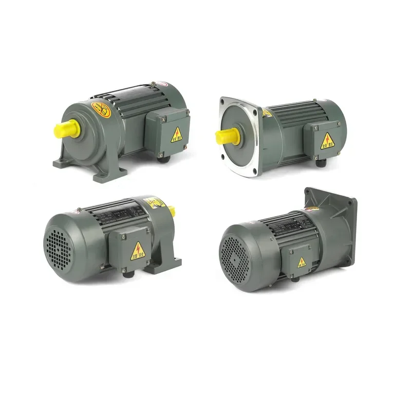 Spiral Gear Motor AC High Torque 750W Asynchronous Motor Can Reach a Maximum of 20HP