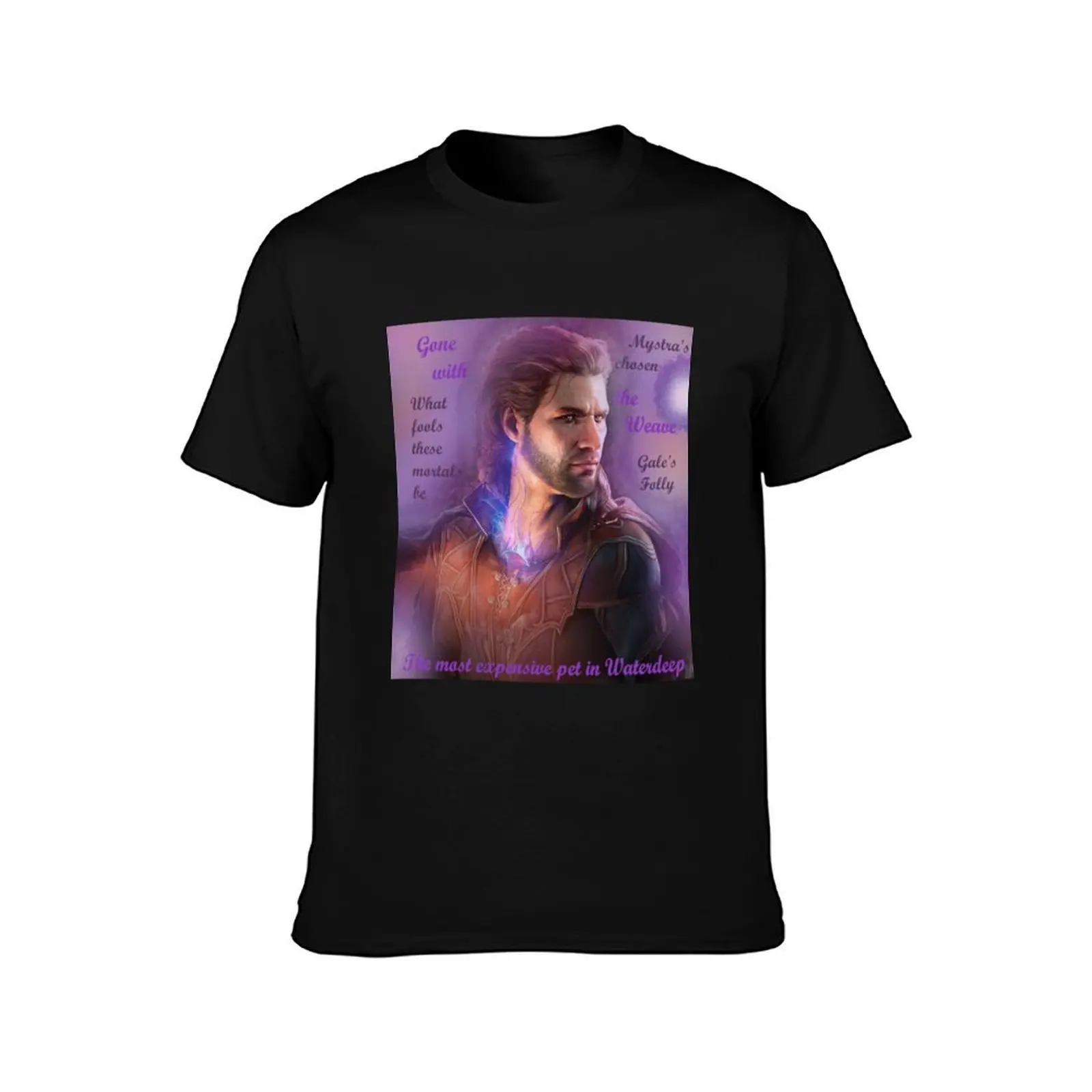 Gale: The Most Expensive Pet in Waterdeep T-Shirt Stylish Graphic Short Sleeve Top T-Shirt