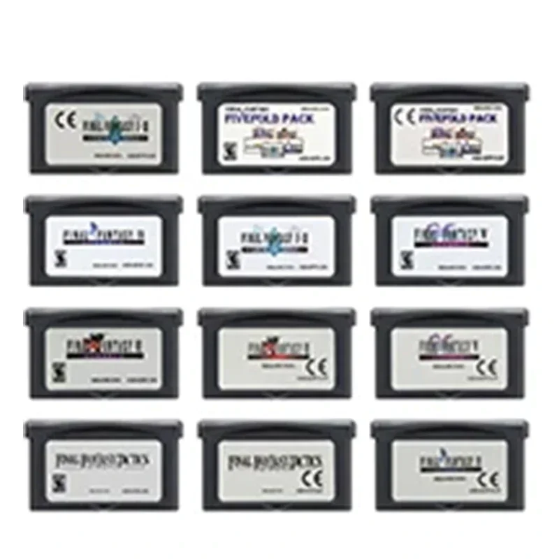 GBA Game Cartridge 32 Bit Video Game Console Card Fantasy i ii IV V VI Series Dawn of Souls Tactics Fivefold Pack For GBA/SP/DS