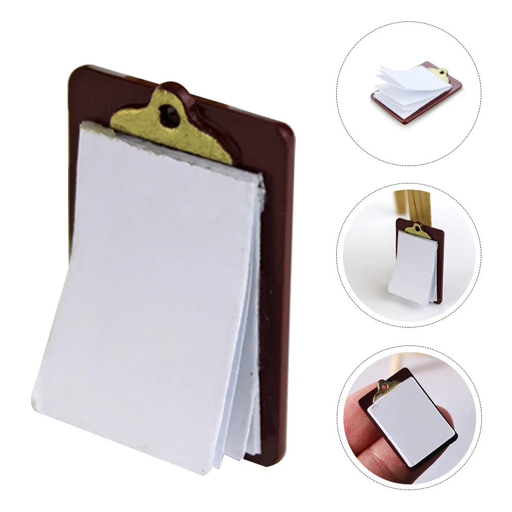 

Simulated WordPad Mini Writing Board Decor House Decorative Adorn Children DIY Toy