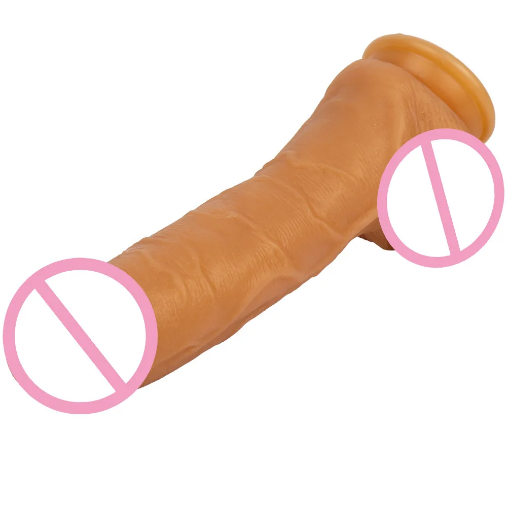 Silicone líquido consolador macio simulado pênis masturbador feminino adulto flertar produtos vibrador jouet sexuel estimulando prazer