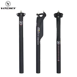 Vitchey WCS Full Carbon Fiber Seatpost After Seat the Road Bicycle Seatpost Seat Tube Carbon Seatpost Seat Tube