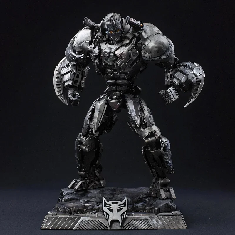 YOLOPARK transformateurs: le dernier chevalier Optimus Prime Megatron 20 cm figurine en alliage Mecha Joint mobile Collection modèle jouets