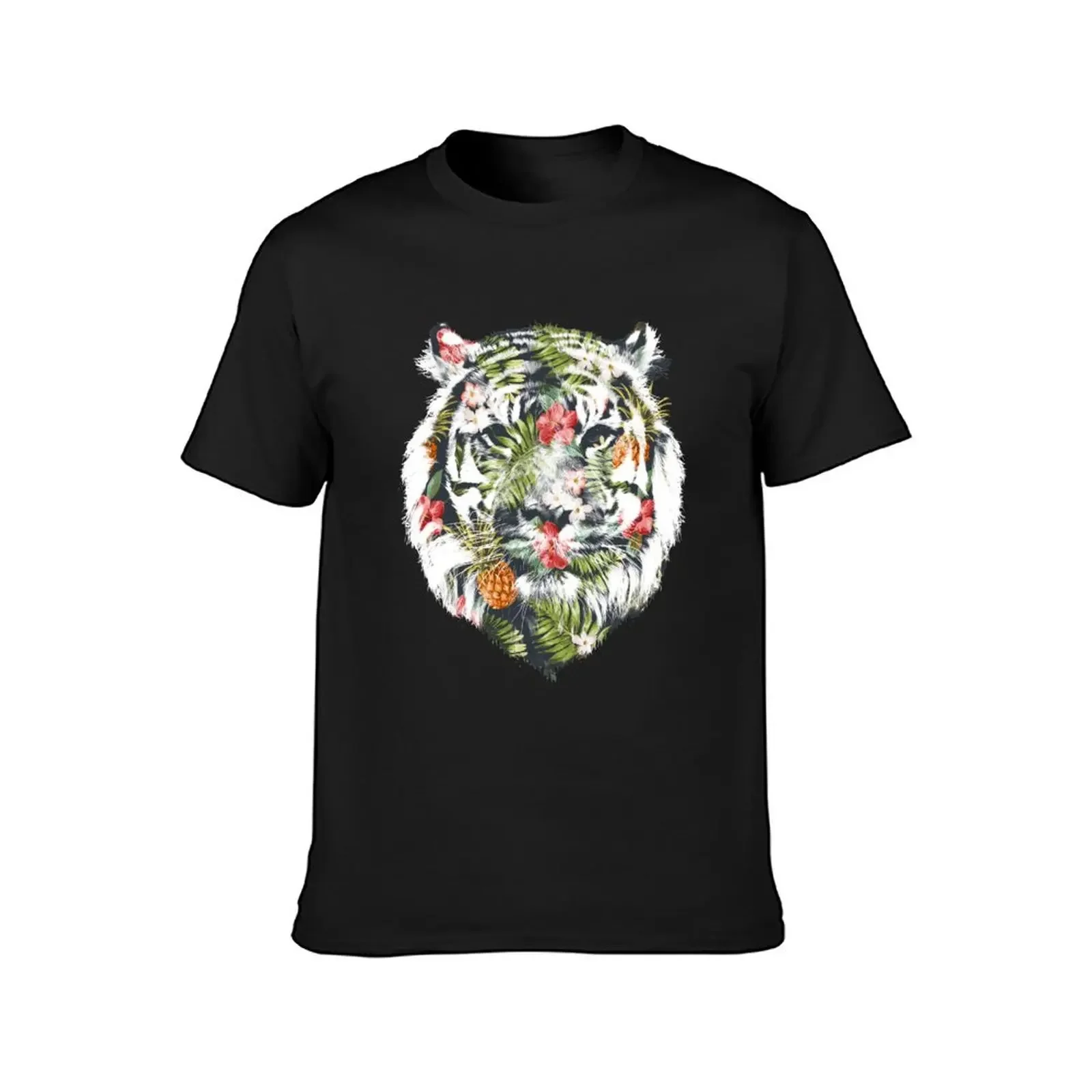 Tropical Tiger T-Shirt customs design your own graphics graphic t shirts vintage t shirts anime shirts men