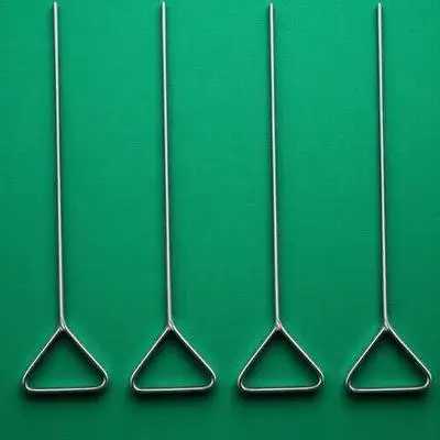 

4Pcs Cell Stainless Steel High Temperature Resistant Bacterial Spreading Laboratory Wide Spreading Tool