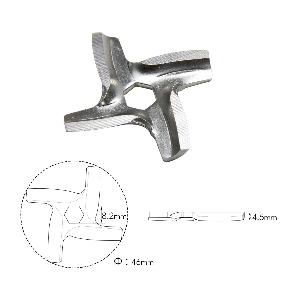 สําหรับ Moulinex เครื่องบดเนื้อมีด Mincer ใบมีดครัว APPLIANCE สําหรับ HV2 HV3 HV4 HV6 HV8 ME406 ME420 ME605 ME650