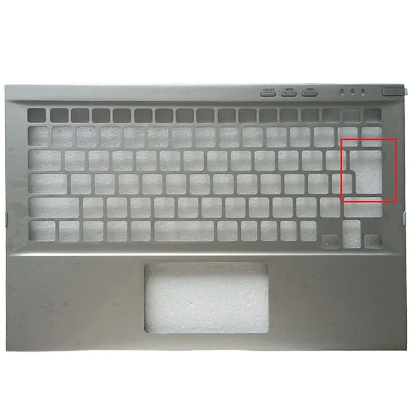 New for Sony Vaio SVT13 SVT1311 SVT1312 SVT1313 SVT13117 SVT13115 SVT131A11L SVT1311X9 SVT1311Z9R palmrest upper cover silver