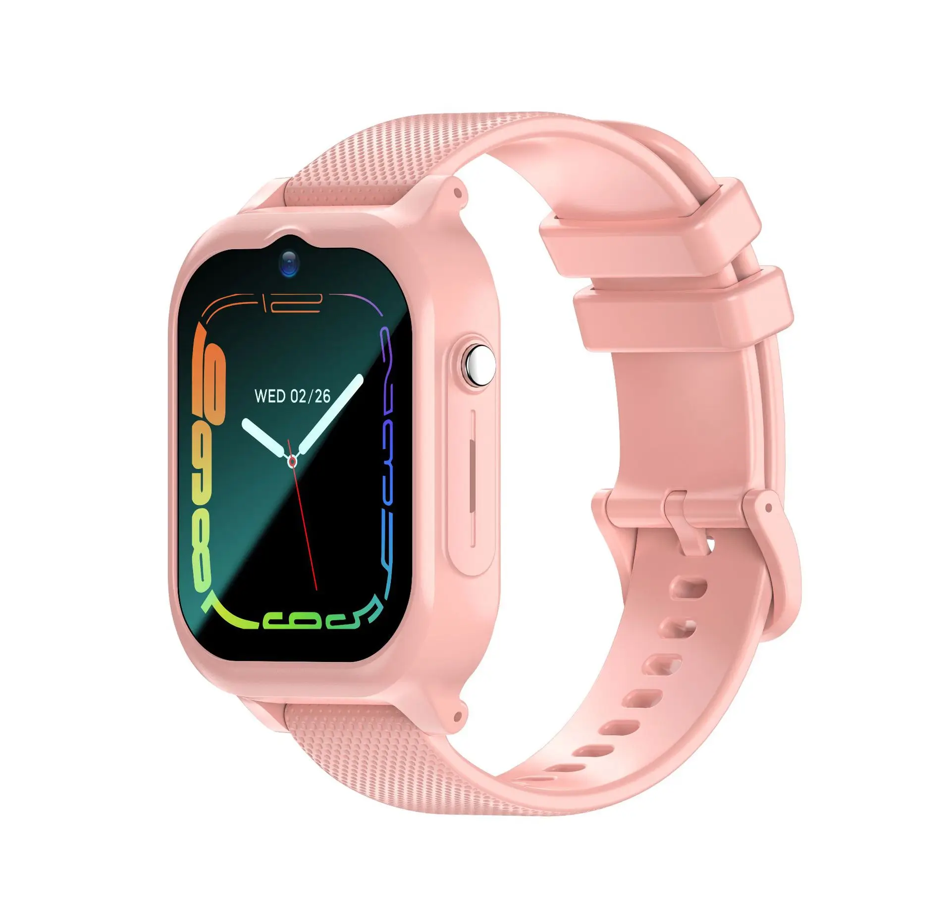 นาฬิกาโทรศัพท์วิดีโอสำหรับเด็กแบบถอดเปลี่ยนได้ใหม่เคสโทรศัพท์สำหรับเด็กอัจฉริยะเสียง4G