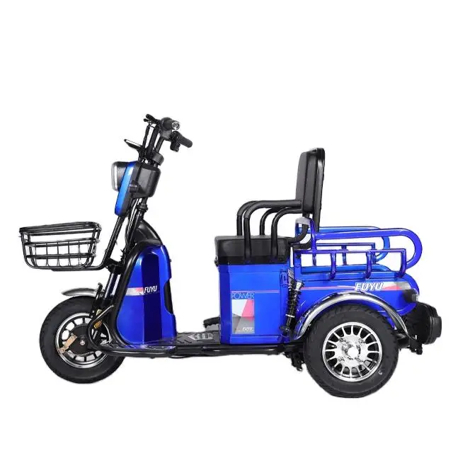 

Factory Supply Cargo Tricycles Fat Tire Trike Adult Tricycle 3 Wheels City Coco Electric Scooter Tricycles