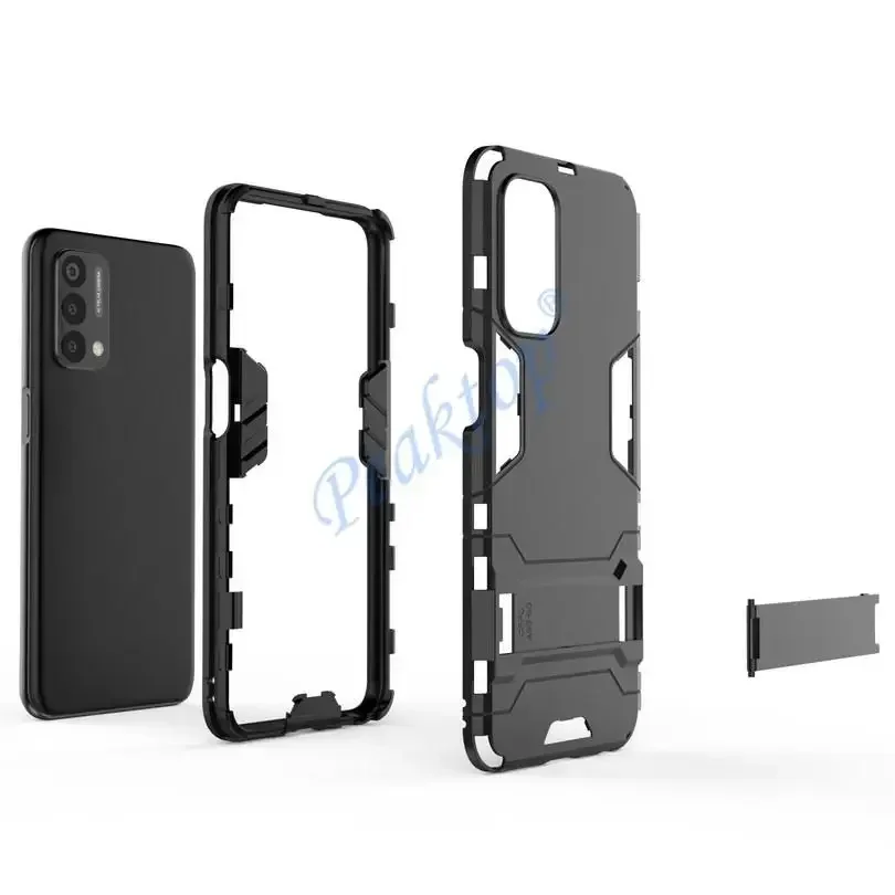 Hybrid Armor Case for OnePlus Nord N200  5G N10 N100 OnePlus 9R 9 Pro 8T 8 7T 7 Pro Case stand Protect Phone Cover