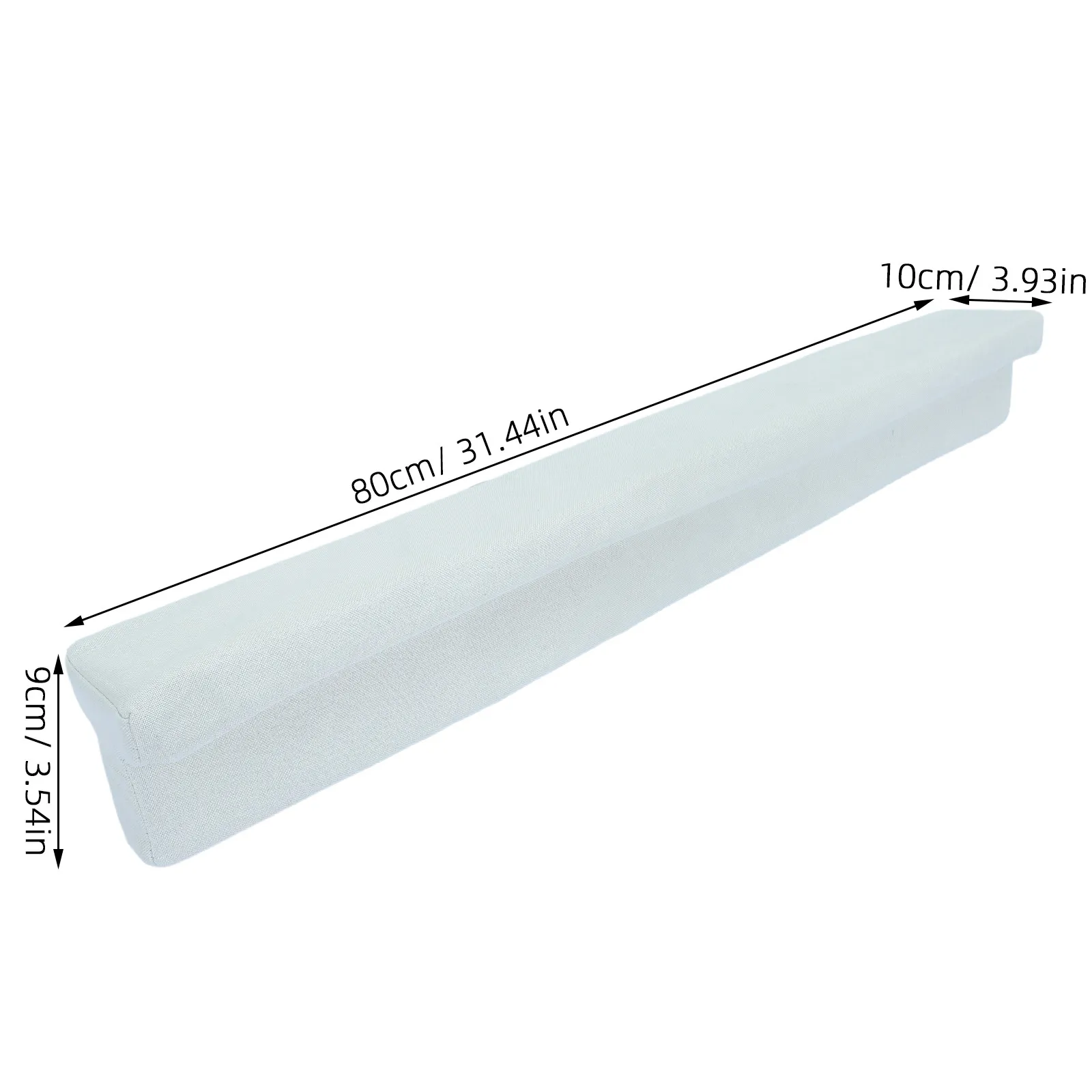 T Shaped Bed Filler Wide Mattress Side Bridge Crack Stopper Bed Wall Headboard Foam Insert Removable Washable Cover