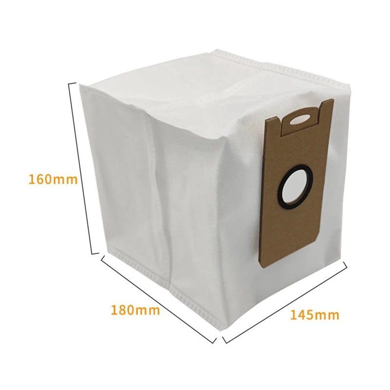 5Pcs Dust Bags For Lydsto W2 Robot Vacuum Cleaner Dust Bag Cleaner Spare Parts Replaceable Parts