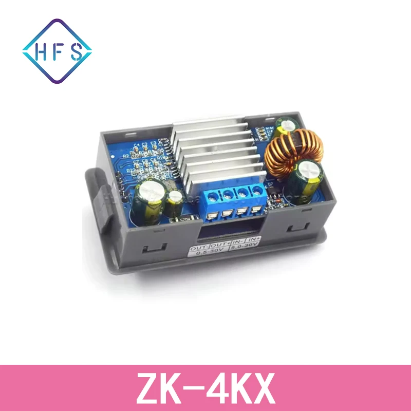 Convertitore buck boost DC-DC CC CV 0,5-30 V 4A 5 V 6 V 12 V 24 V Modulo di alimentazione Alimentatore da laboratorio regolato regolabile