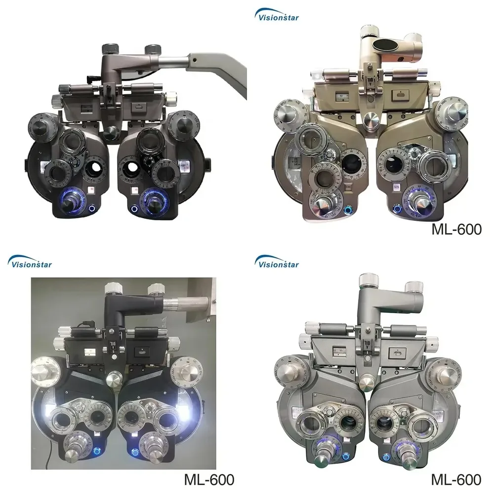 2026 Hot Sale Phoropter ML-600 Price Vision Test Machine Optometry Manual Phoropter for Sale