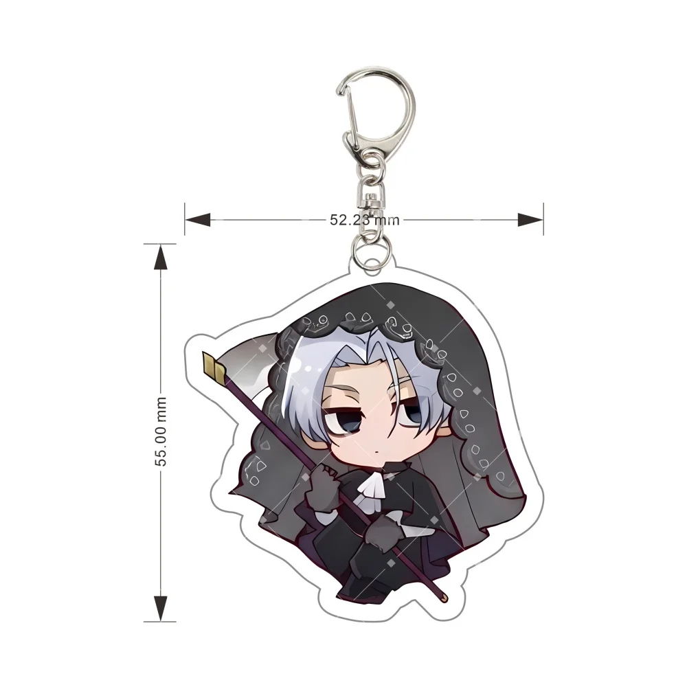 Tokyo Revengers Halloween Chibi Acrylic Keychain Izana Kurokawa Ran Haitani Rindo Q Version Pendant Bag Charm Anime Fan Gift