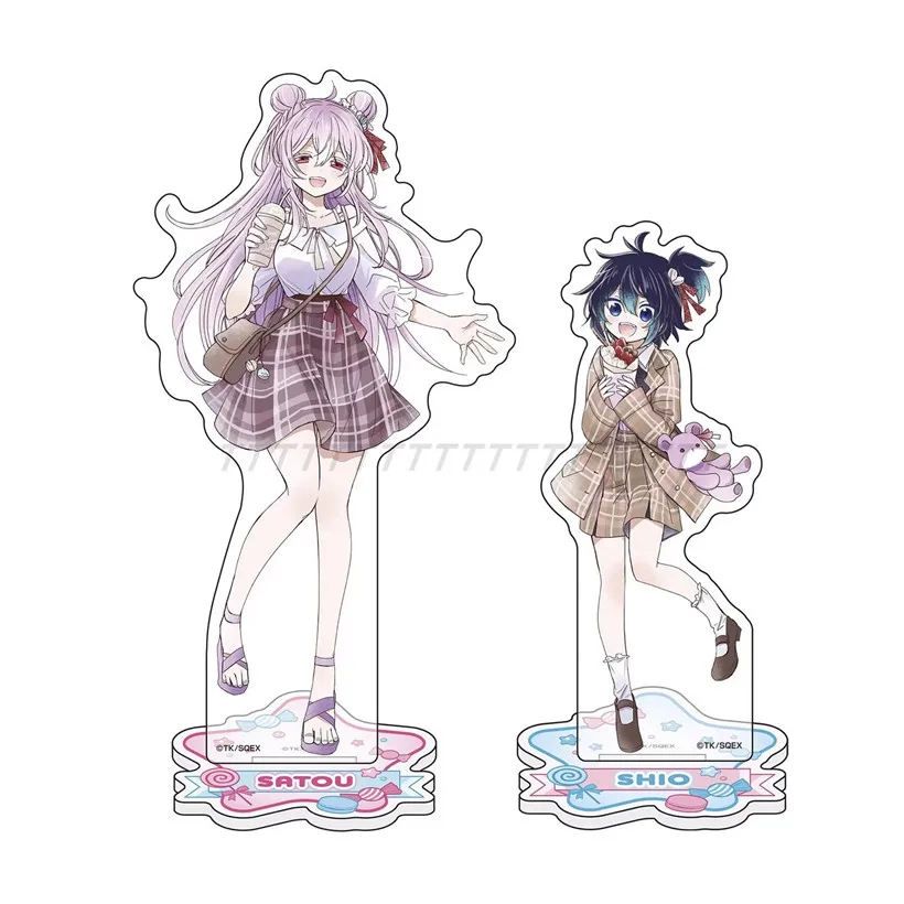 Game Acrylic Stand Doll Anime Matsuzaka Satou Koube Shio Figure Model Plate Cosplay Toy for Gift