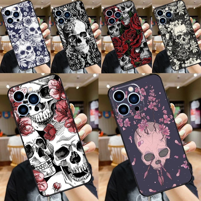 Gothic Floral Skull…