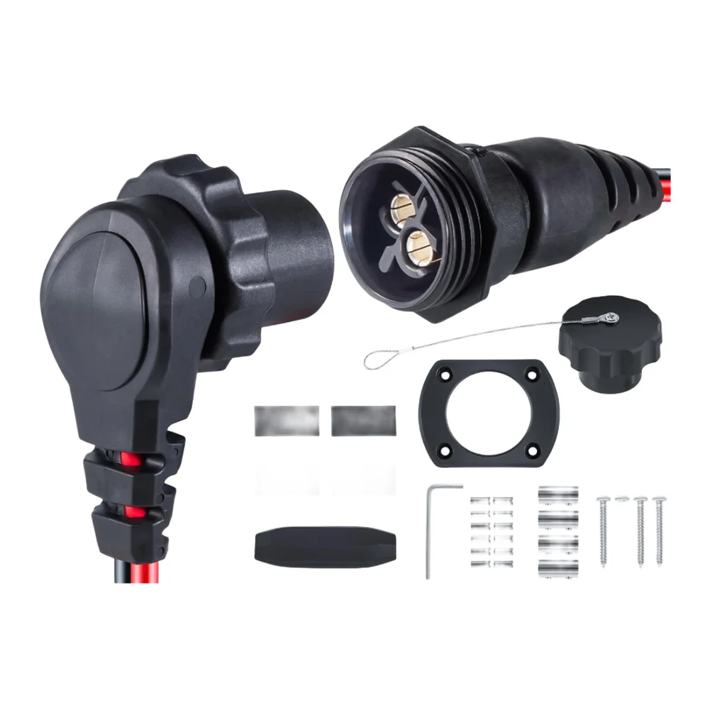 1pc 1865120 MKR-28 Trolling Motor Connector Male/Female Motor And Receptacle For Freshwater Saltwater Trolling Motors