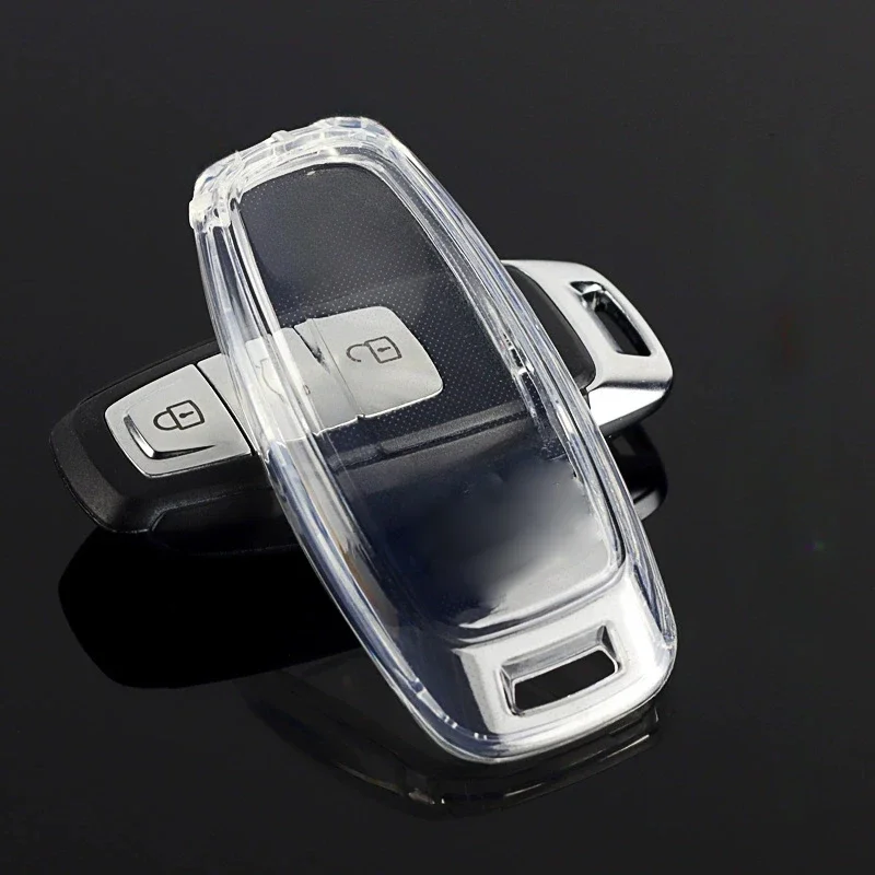 

Мягкий чехол для дистанционного ключа автомобиля для Audi A3 A4 B9 A6 C8 A7 S7 4K A8 D5 S8 Q7 Q8 SQ8 E-tron 2018 2019 2020 2021 аксессуары