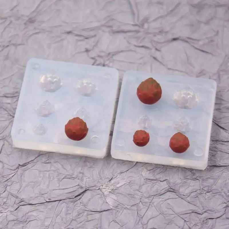 Handmade Mini Fruit Mold DIY Epoxy Resin Mold Play Miniature Mould