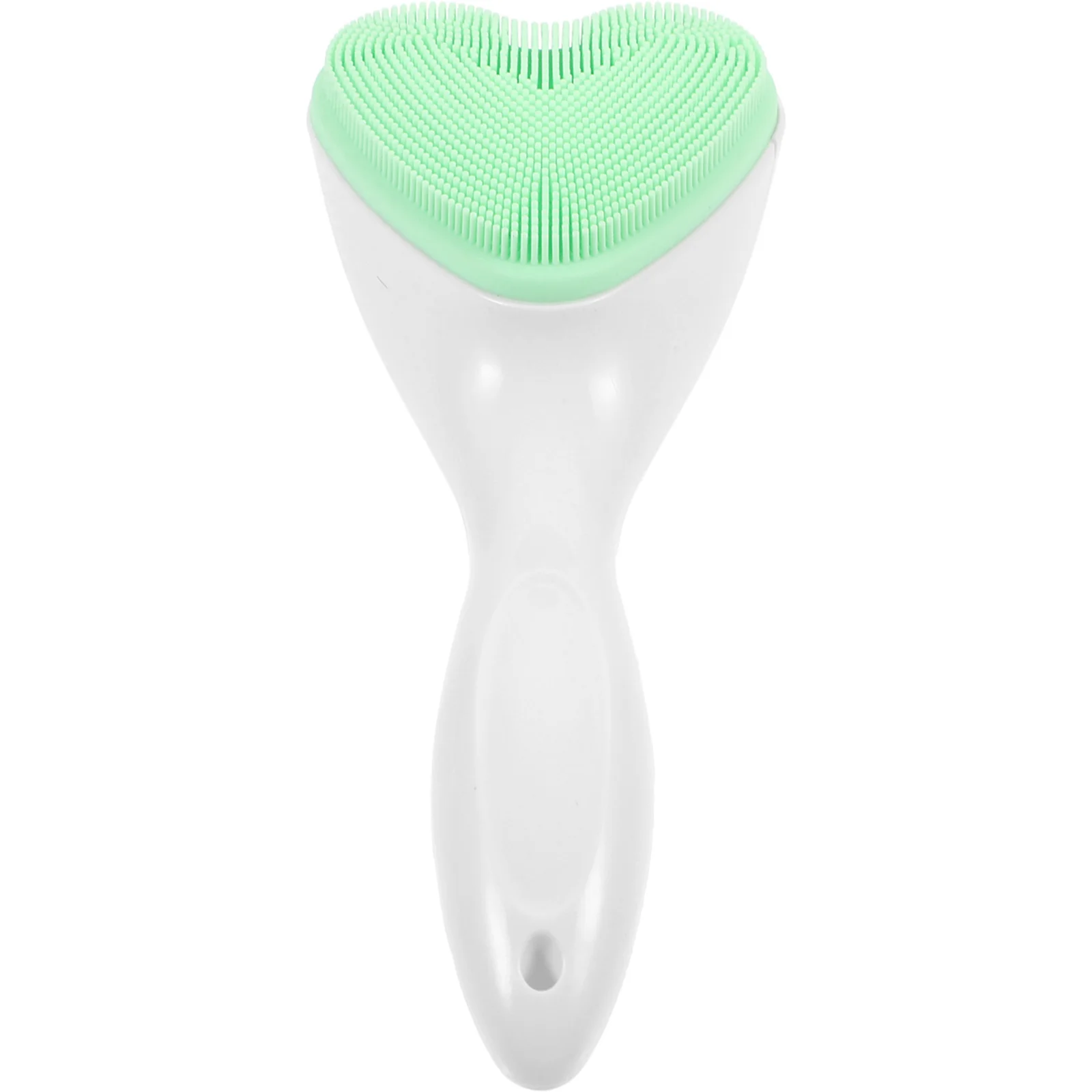 

Facial Cleansing Brush Silicone Manual Face Scrubber Lightweight Portable Exfoliating Removal Tool for Travel and Daily Use