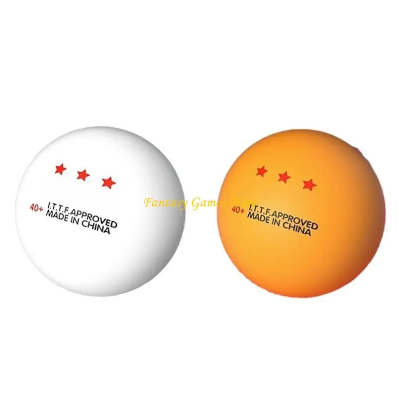 10 Pcs Pingpong Balls 3 Star Table Tennis Balls for Training, Competition