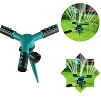 360 Degree Automatic Rotating Sprinkler for Lawn Ground Insert Drip Irrigation Watering Sprayer Garden Supplies 6