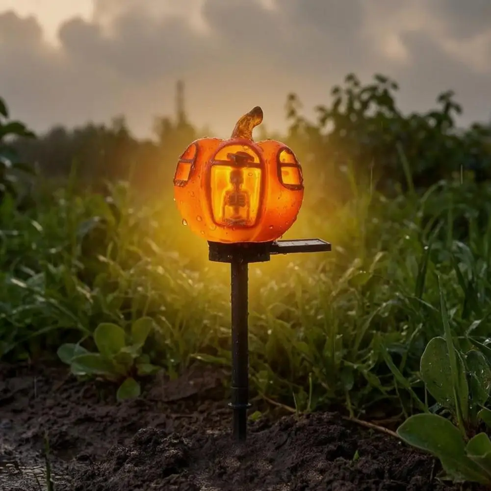 waterproof-resin-garden-stakes-solar-pumpkin-garden-light-with-witch-hat-ghost-resin-stake-waterproof-outdoor-lawn-for-party