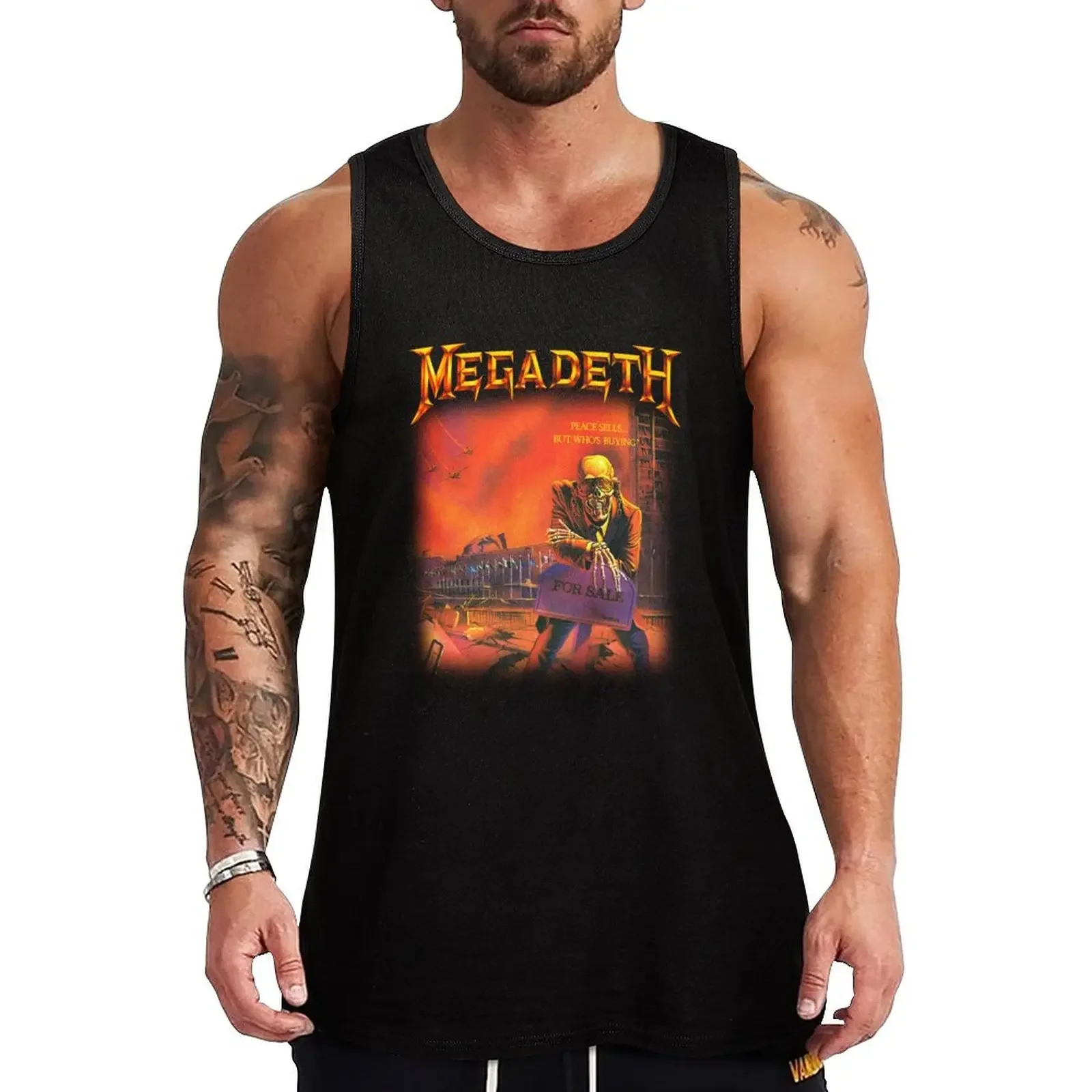 HEAVY METAL COLLECTION!! Tank Top T-shirt men singlets for men