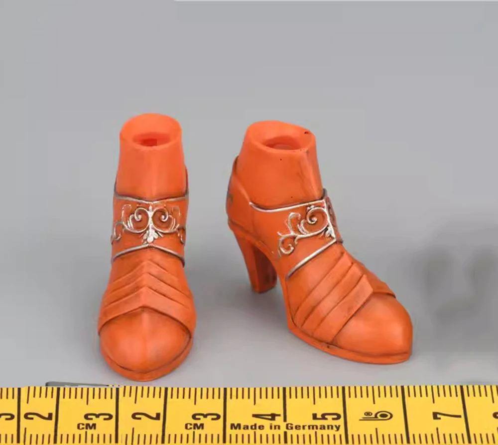 Tbleague PL2022-199A Oranje Versie Pompeii Krijger Effen Hoge Hak Schoen Boot Been Bandage Voor 12 "Tbl Ph Action Figure Diy 1/6