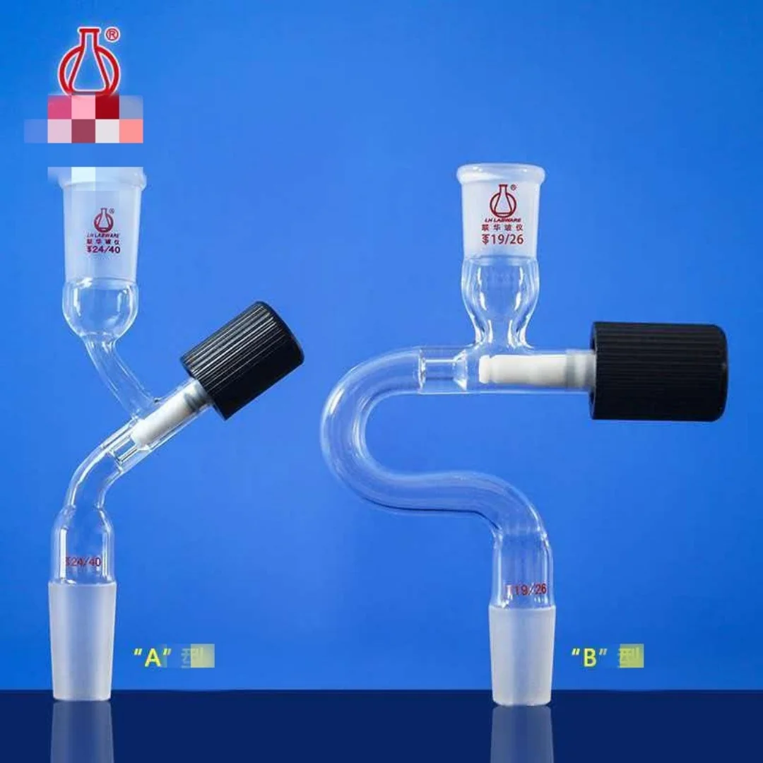 Solvent transfer joint solid-liquid transfer joint high vacuum valve LH-60 LH-61 anhydrous oxygen-free