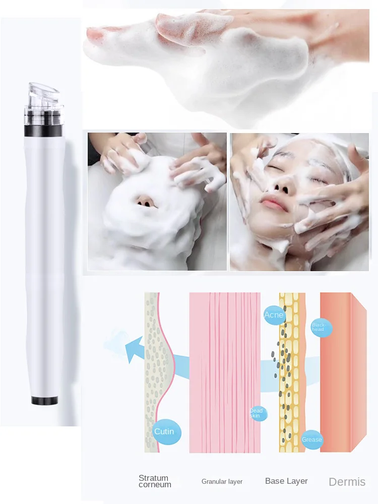 Japanese Magic Oxygen Bubble Machine Facial Cleaning Mite Removal Beauty Salon Special Facial Beauty Instrument Skin Management