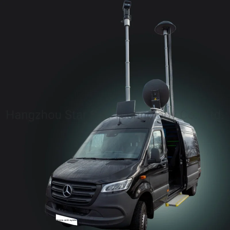 Detector Uav Shahed Baykar Tb2, bloqueador de señal Autel, Dron J ammer, 60km