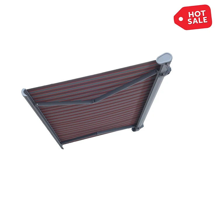 

Luxury Motorized Acrylic Waterproof Fabric Aluminum Awning Patio Retractable Awning Full Cassette Retractable Awning Factory