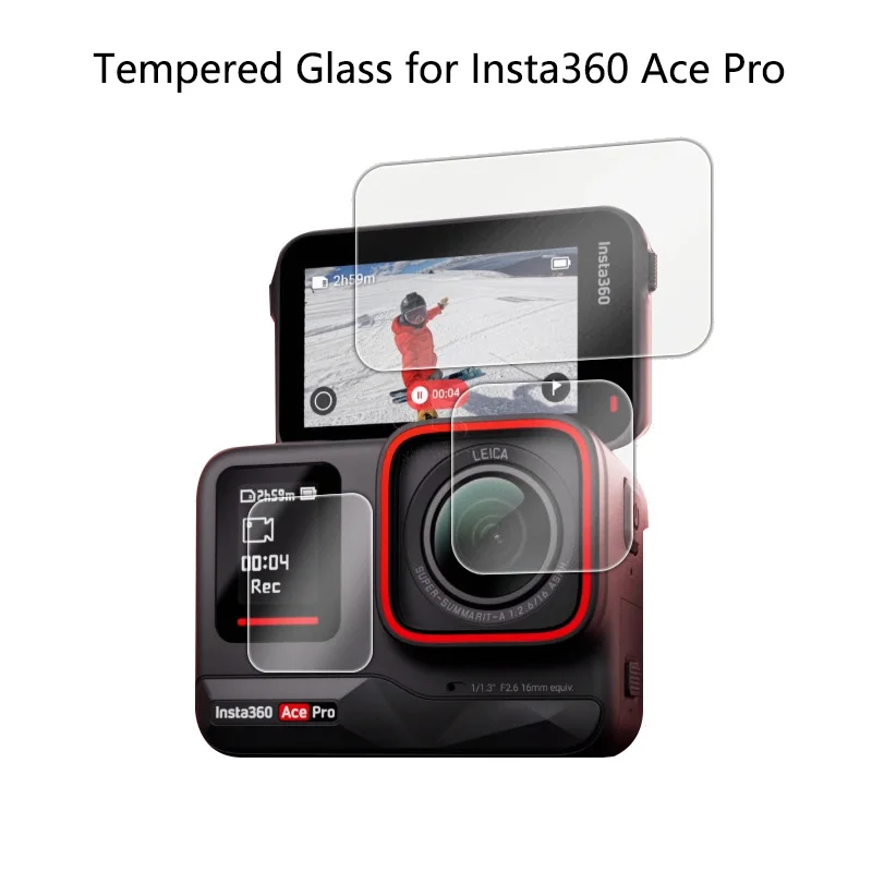 Screen Protector for Insta360 Ace Pro 9H HD Ultra Clear Tempered Glass Anti-scratch Protective Glass Film for Insta360 Ace Pro