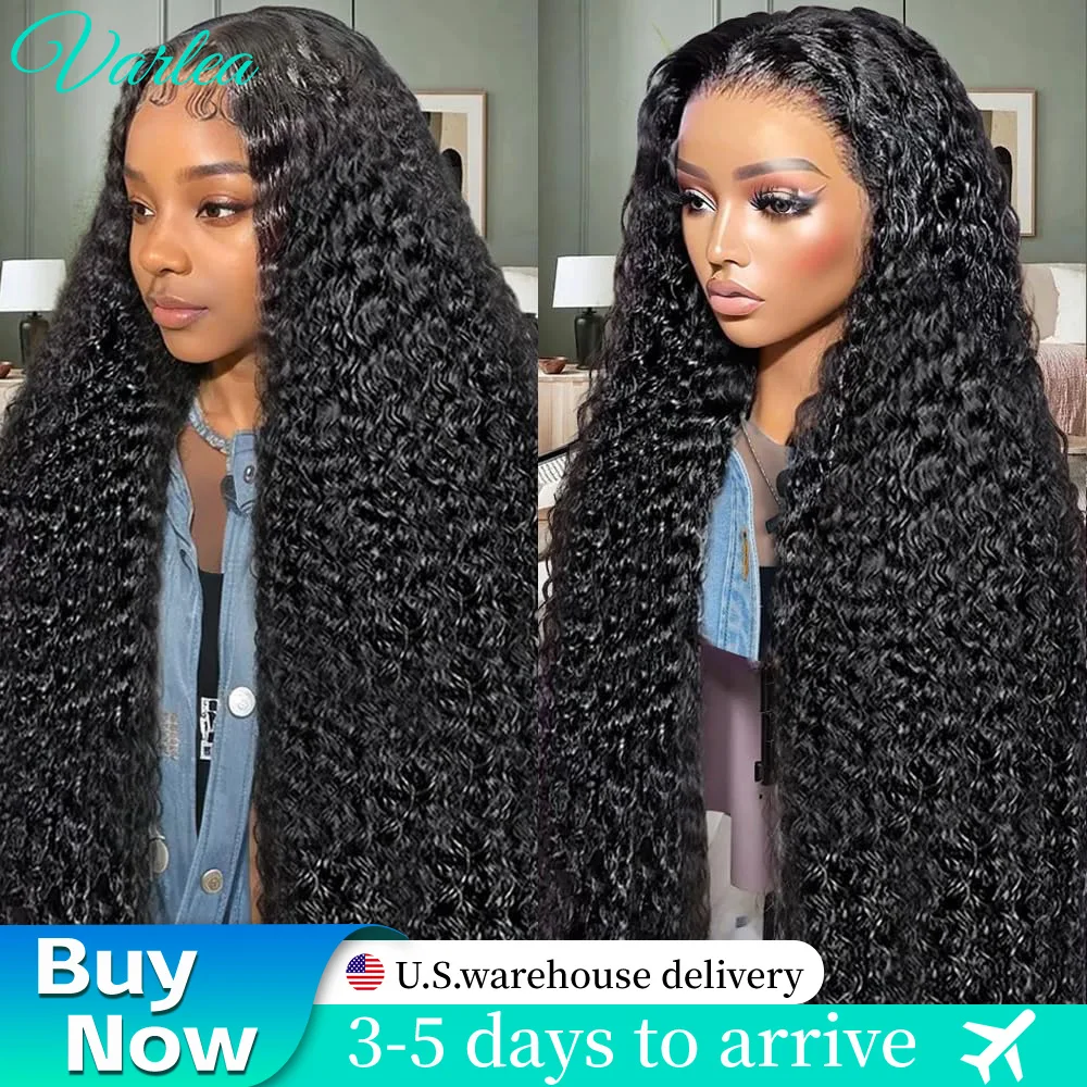 

40 Inch Deep Wave Human Hair Wigs 13x6 HD Lace Front Wig 180% Density Pre Cut 13x4 Lace Frontal Curly Wigs Brazilian Human Hair