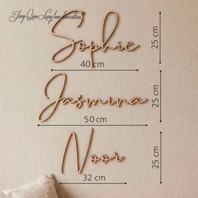 Nom personnalisé en bois avec - Baby Nursery Name Letters avis et prix