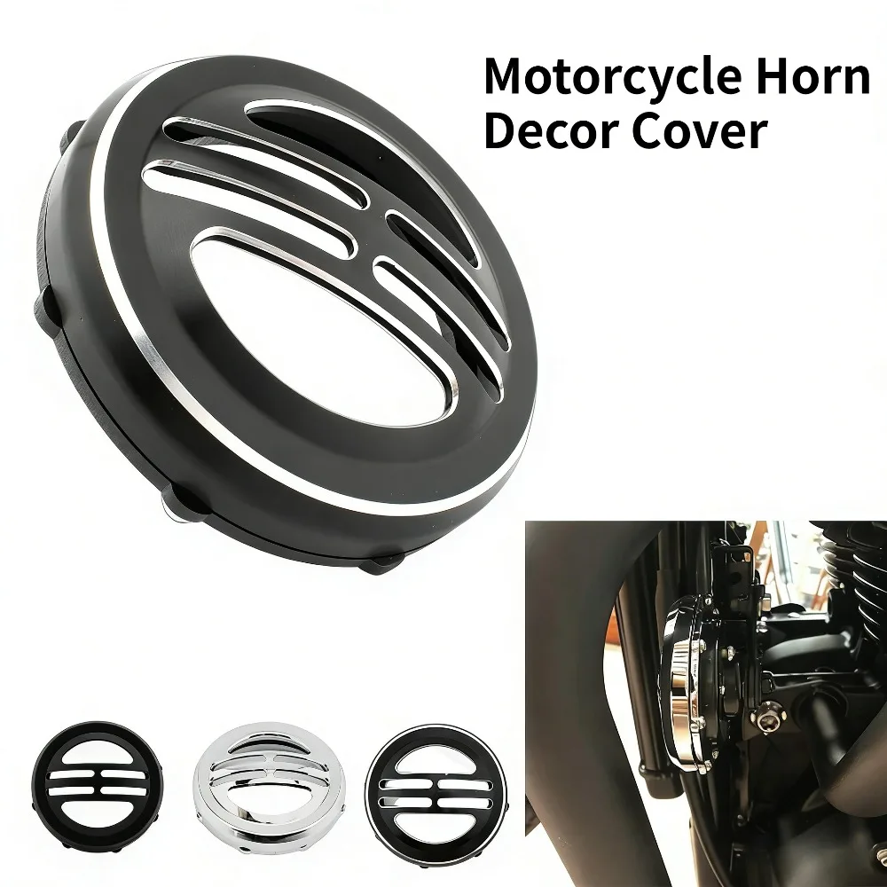 

Motorcycle Horn Decor Cover For Triumph T120 T100 Street Twin Bobber